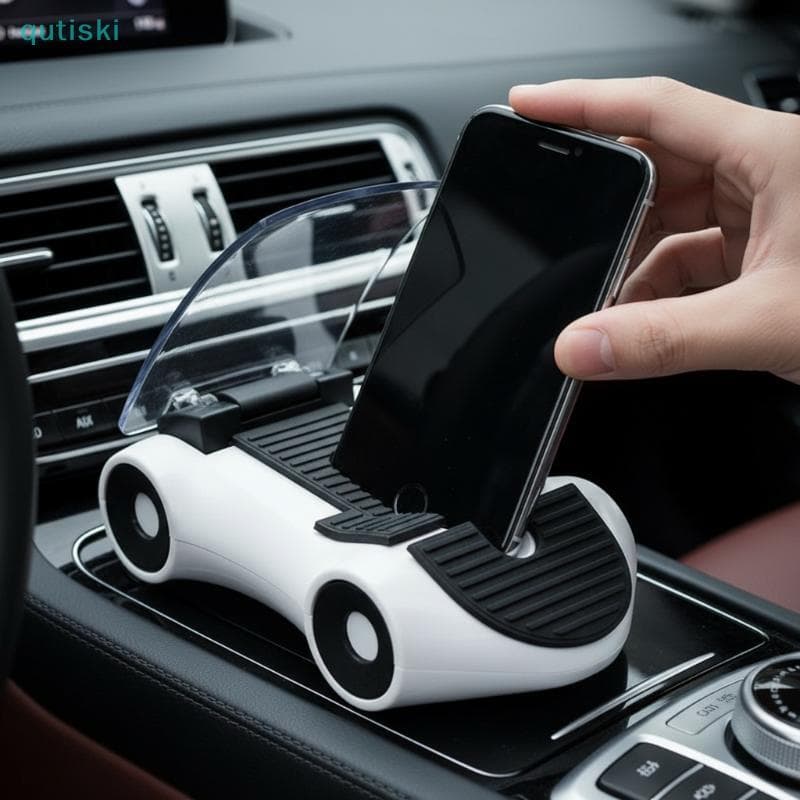 Alto-Falante QUTI 360 ° Suporte Giratório Para Modelo De Carro , Autoadesivo Telefone , Forte Universal Painel GPS E Cha