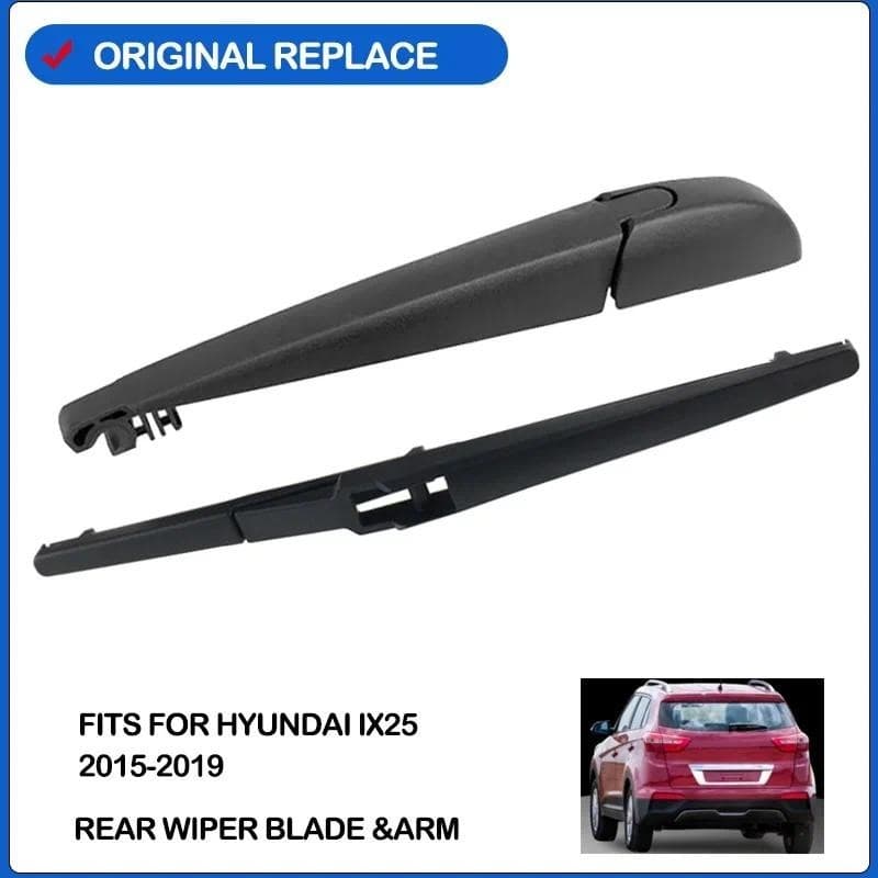 Para Hyundai ix25 2015-2019 Lâmina De Limpador Traseiro Do Carro E Braço Caber Bagageira Limpo Pára-Brisas Escova Chuva