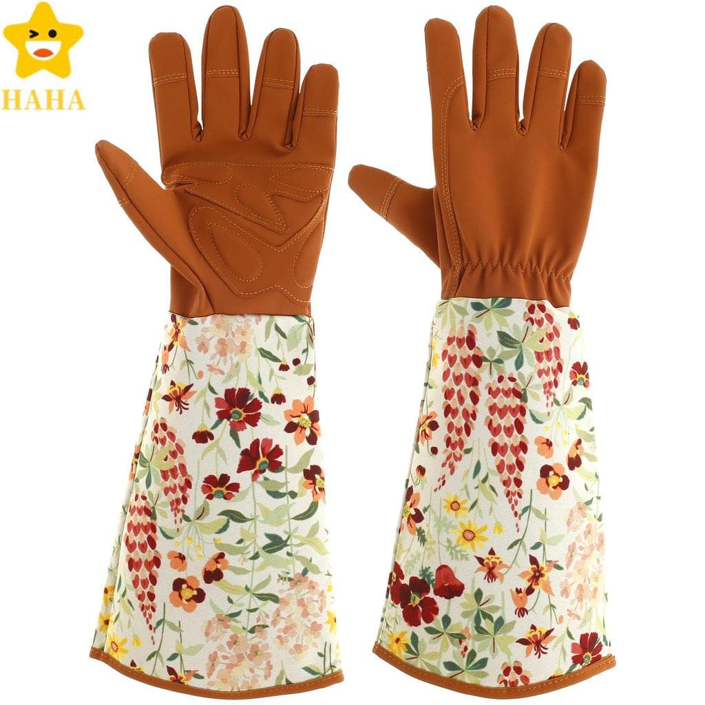 Luvas De Jardinagem Longas Manga Longa Proteção De Jardim Rosa Poda De Plantas Shopbc5123