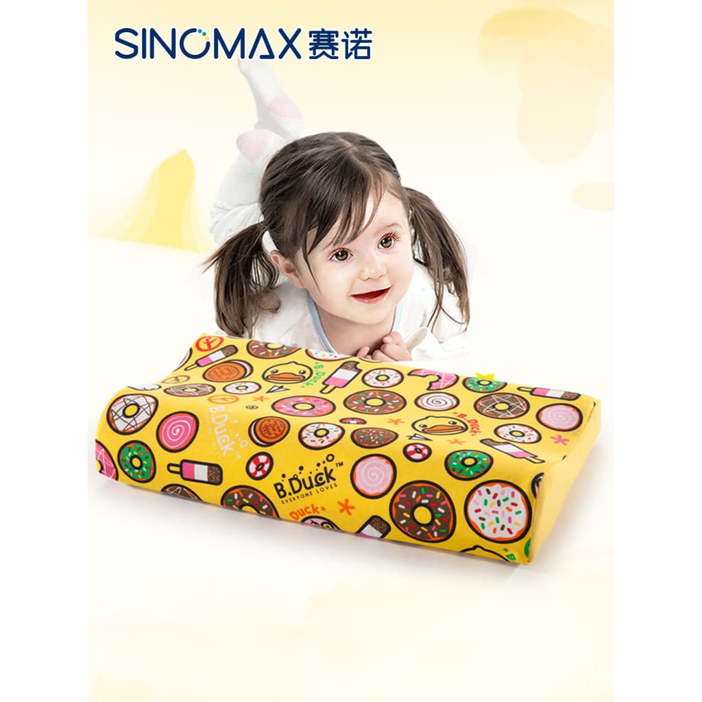 Sinomax sinomax travesseiro infantil estudante único travesseiro Cervical travesseiro de espuma de memória simples trave