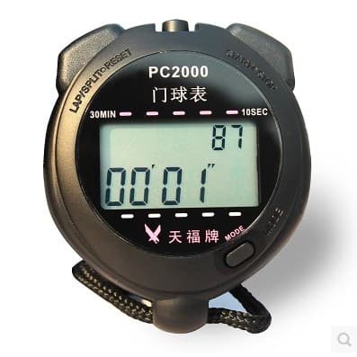 Tianfu portball relógio PC2000 pendurado portball relógio de pulso dedicado cronógrafo cronômetro contagem regressiva su