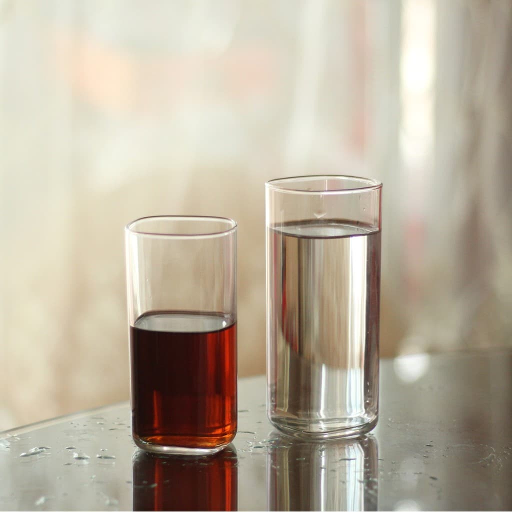 Americano Libi engrossado quadrado vidro transparente copo de água de alto valor doméstico leite chá suco café leite cop