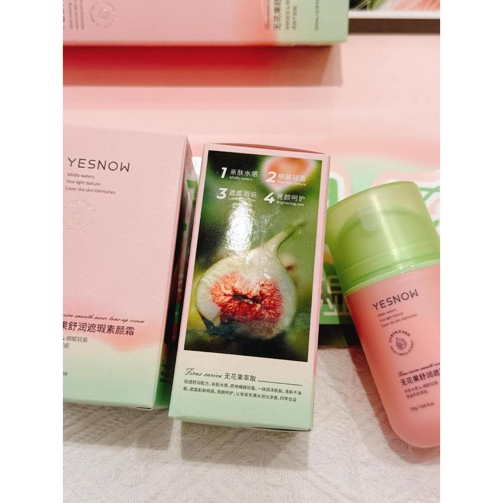 Yingxue YESNOW YESNOW Fig Corretivo Calmante Creme Sem Rosto Creme Facial Amigável à Pele Creme Feminino Controle de Cor
