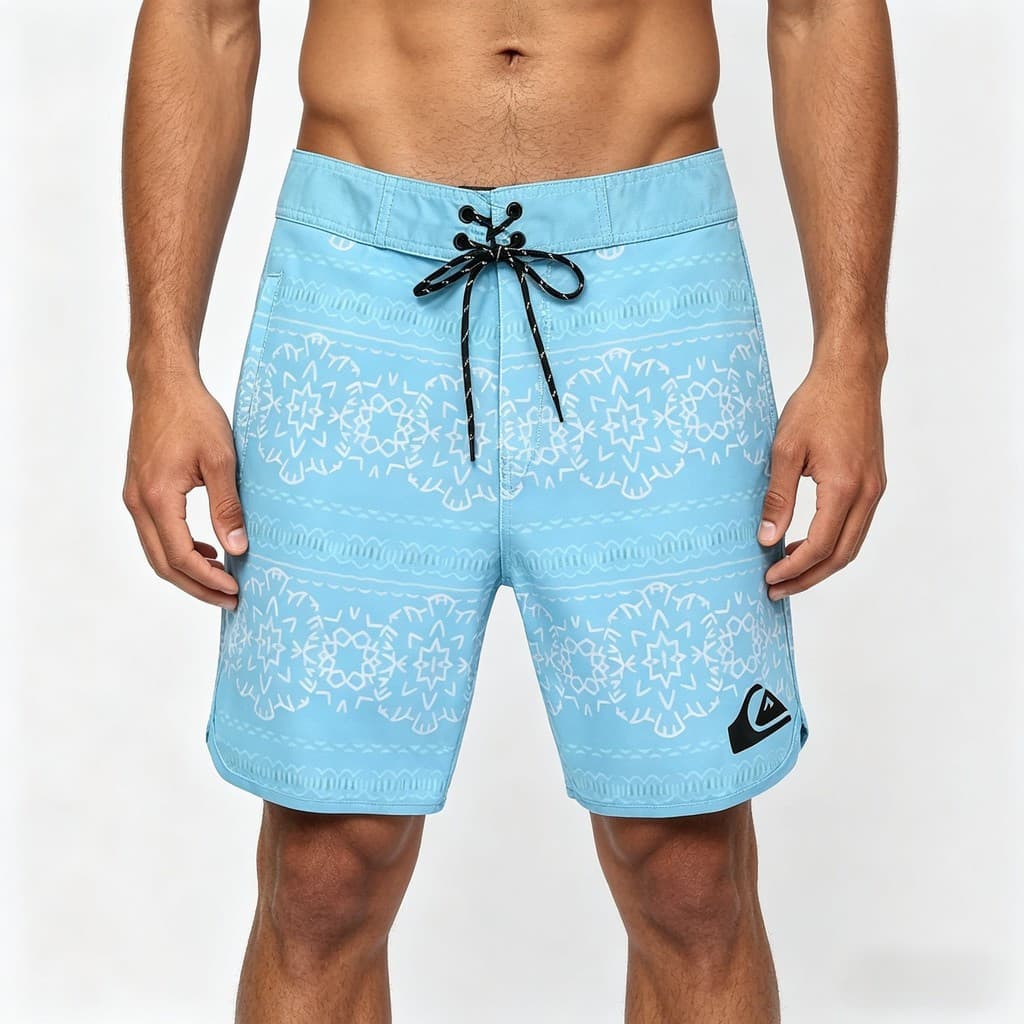 Calças Masculinas De Surf E Natação Com Micro Elasticidade Resistência A Rugas Shorts Diários De Lazer Para Praia De