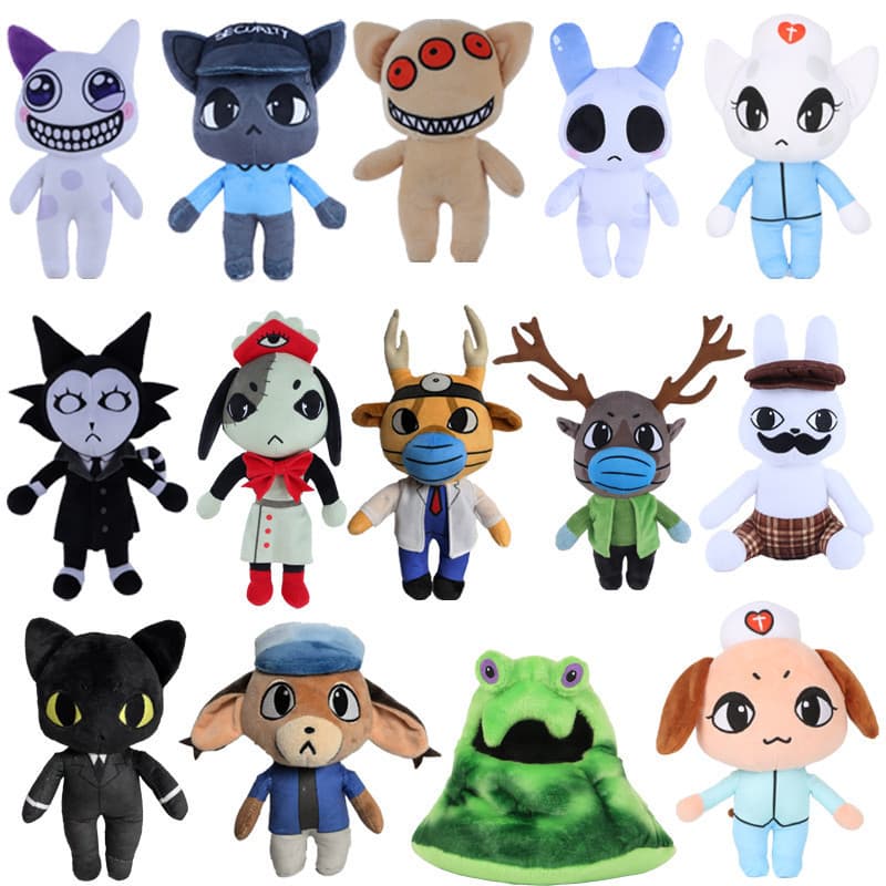 Novo animal hospital Horror animal hospital jogo mercadoria Q versão boneca brinquedo de pelúcia20260826
