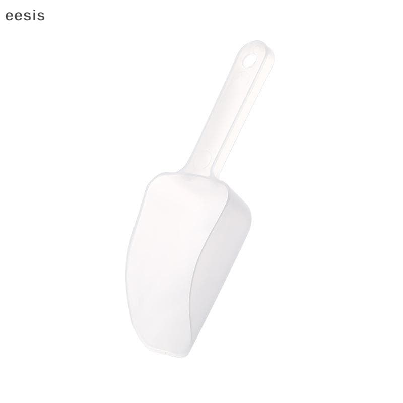 eesis Pá De Gelo De Plástico Farinha Comida Doces Sorvete Colher Sobremesa Arroz Cozinha Fosco Thiened Multiuso KL