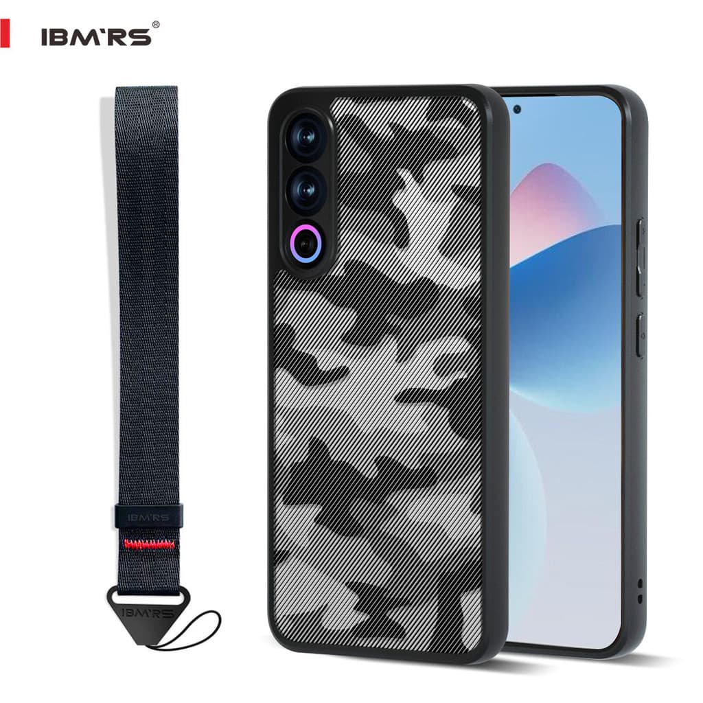 Para Meizu 21 Camo Case Atacado , Proteção Total + Cordão