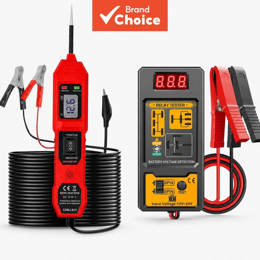 Cnbj-823 Kit De Teste De Relé De Testador De Circuito Automotivo 6-24v Sonda De Tensão 4/5 Pinos 12 Ferramenta De Reparo