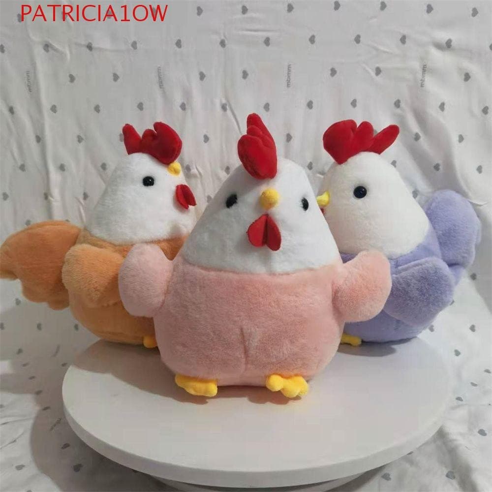 PATRICIA1OW Frango Brinquedos De Pelúcia Crianças Macio Boneca Decoração De Casa Para Adulto Brinquedo