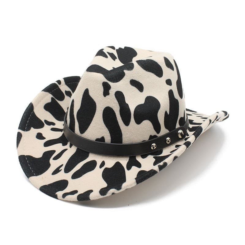Chapéu country ocidental chapéu de cowboy feminino/masculino estilo country chapéu de cowboy Jazz chapéu de lã chapéu su