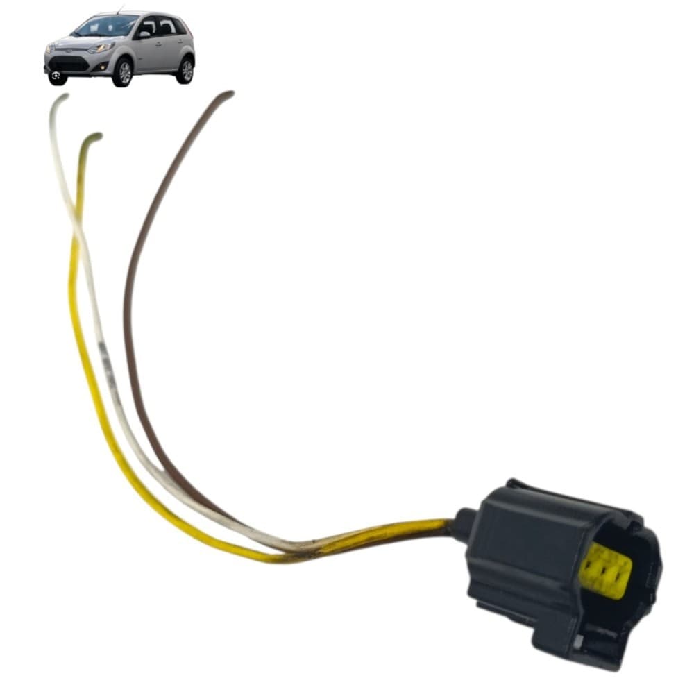 Plug conector tbi corpo borboleta ford fiesta 1.0 2013 2014