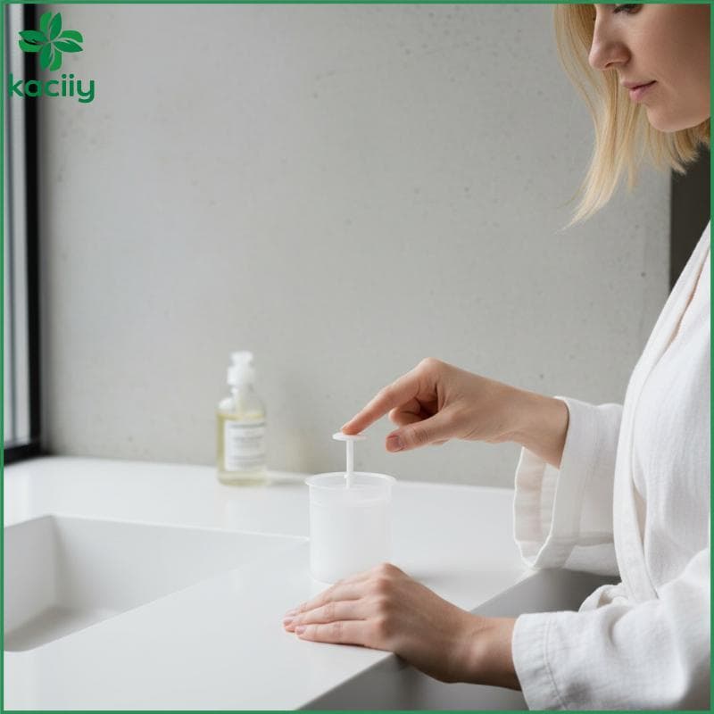 Fabricante De Bolhas De Limpeza Facial De Plástico , Espuma Portátil Para Lavagem , Adequado Todos Os Tipos De Pele