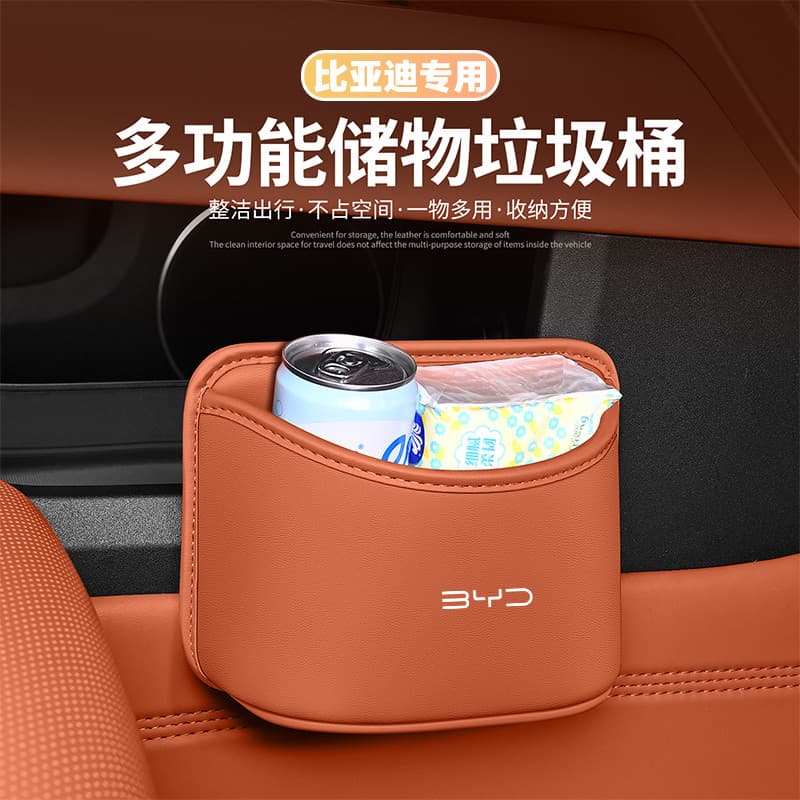 Biadi Dolphin Lixeira de carro Qin Han Song Yuan plusdmi Song Qin Yuan PLUS Assento de carro pendurado armazenamento