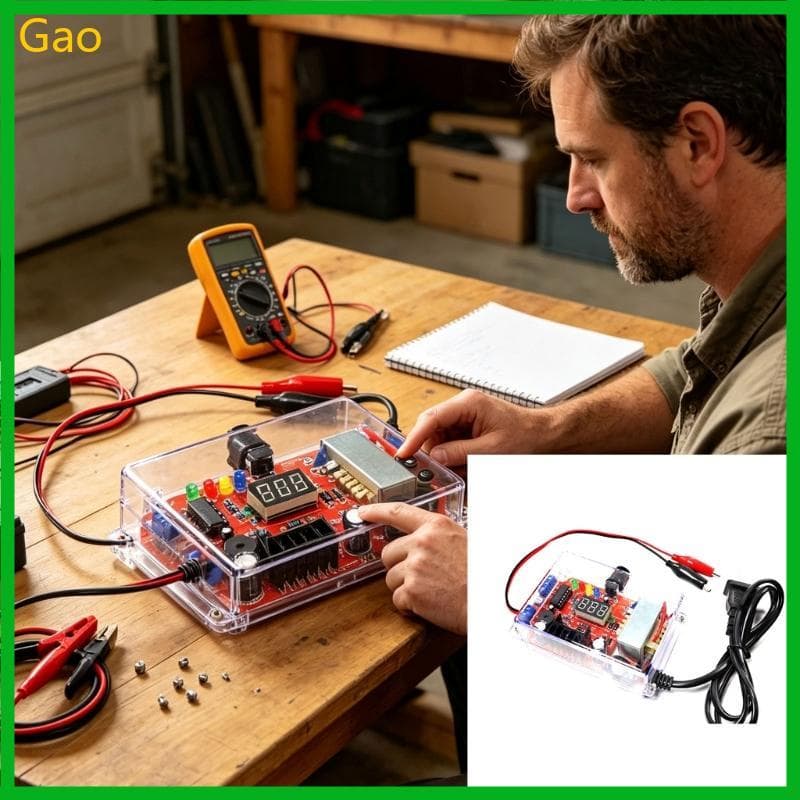 Kit Regulador Ajustável Gao DIY Com Conversão Ca E Filtragem