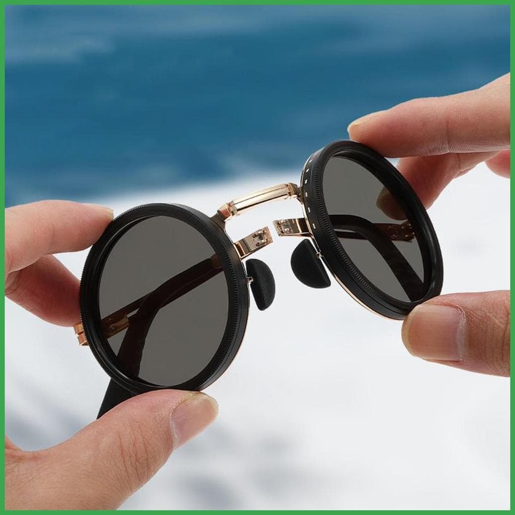 Óculos De Sol Polarizados Proteção UV Retro Elegantes Para Dirigir Ao Ar Livre Pesca Golfe Esportes dinnpbr