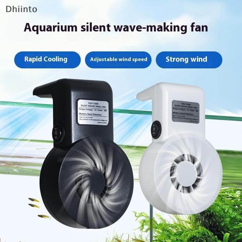 [Dhiint] Mini Ventiladores De Resfriamento Para Aquário , Tanque De Peixes , Sistema De Ventilador Animais De Estimação