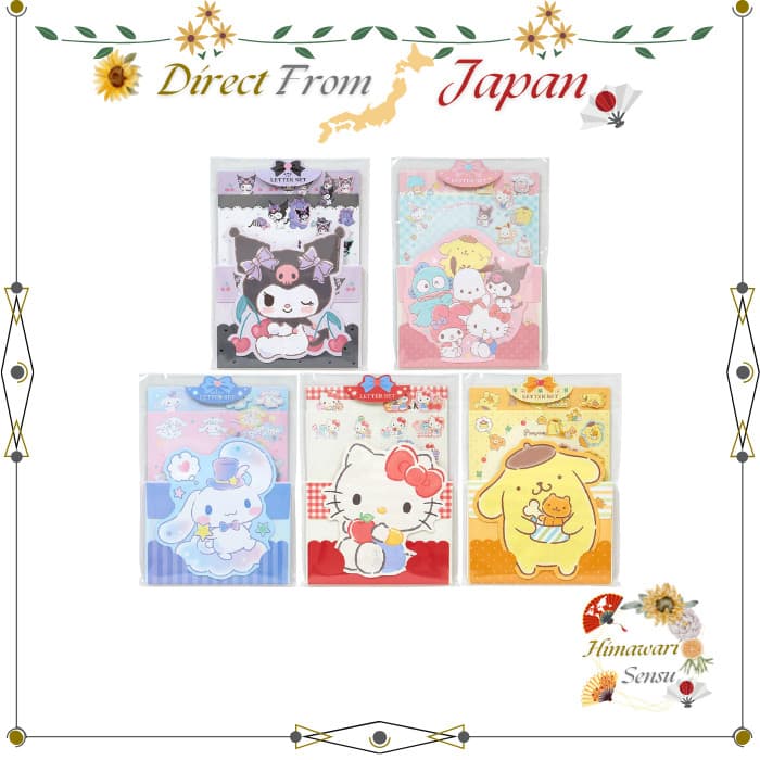 Sanrio Design Memo Kuromi, Cinnamoroll, Hello Kitty, My Melody【 Direct from Japan 】