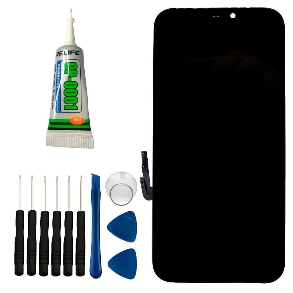 Tela Touch Frontal Incell JK para iPhone 12 / 12 Pro + Kit Reparo