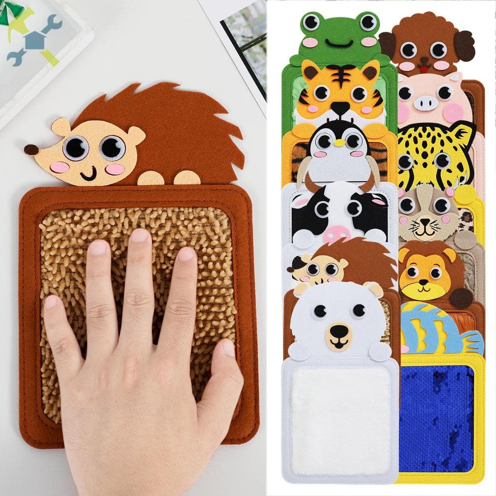 Kit De Tapete Texturizado Para Piso De Zoológico , Resistente , Educacional , Bebês , Conjunto Uso Doméstico , SHOPCYC12