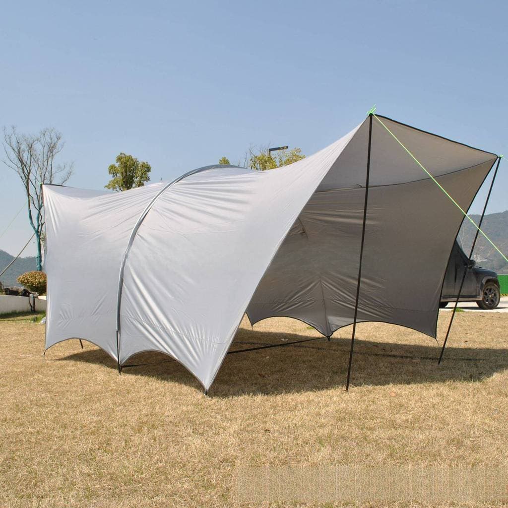 Grande dossel de gaivota para 12 pessoas, protetor solar à prova d'água de alta qualidade, barraca de festa familiar, pé