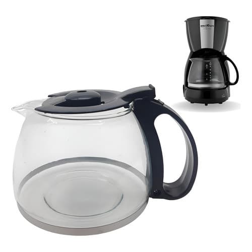Jarra Para Cafeteira compativel Britânia Cp30 / Cp 30 Inox Vidro forte
