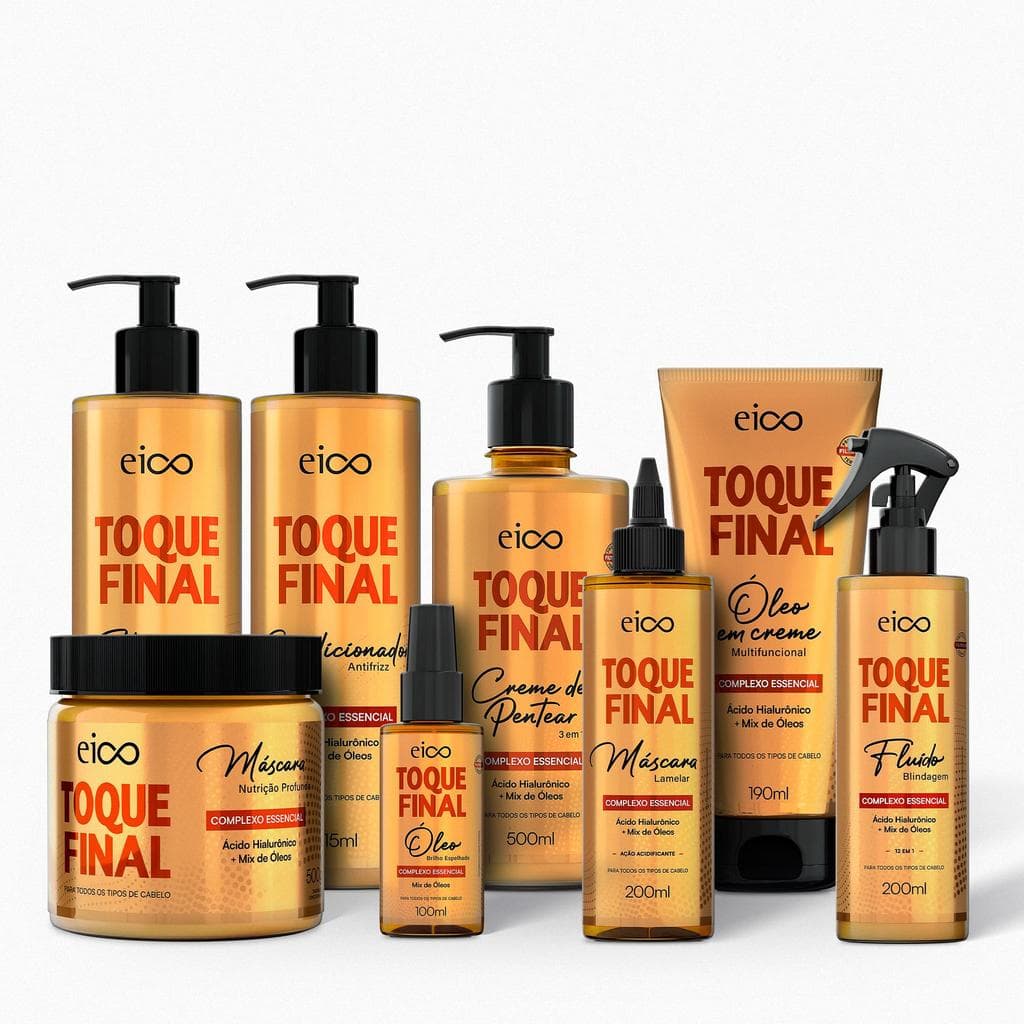 Kit Completo Toque Final 8 Produtos - EICO