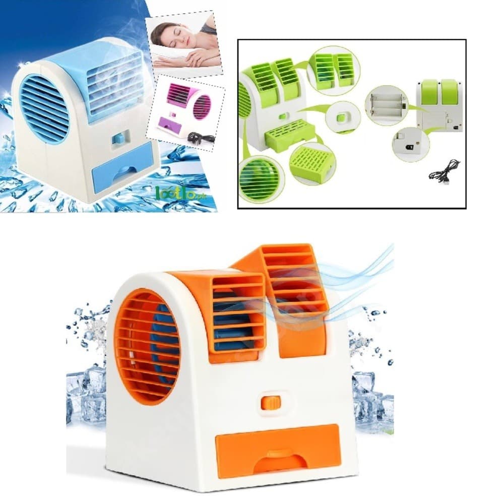 Ar condicionado mini climatizador portatil ventilador