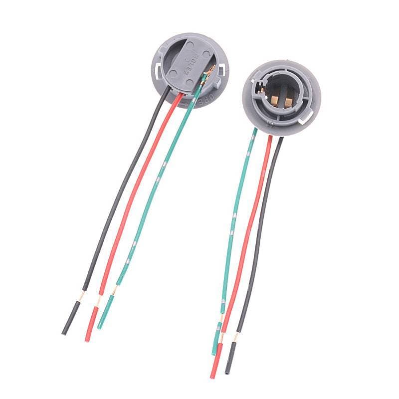 1PC Lâmpada Do Carro Luzes Soet 1156 1157 BA15S BAY15D Adaptador De Luz De Freio Lâmpadas