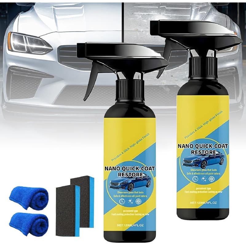 2PS Nano Quick Repair Rotary Spray, 2026Adaned Nano Quick Repair Agent, usado para brilho duradouro em spray rotativo, à