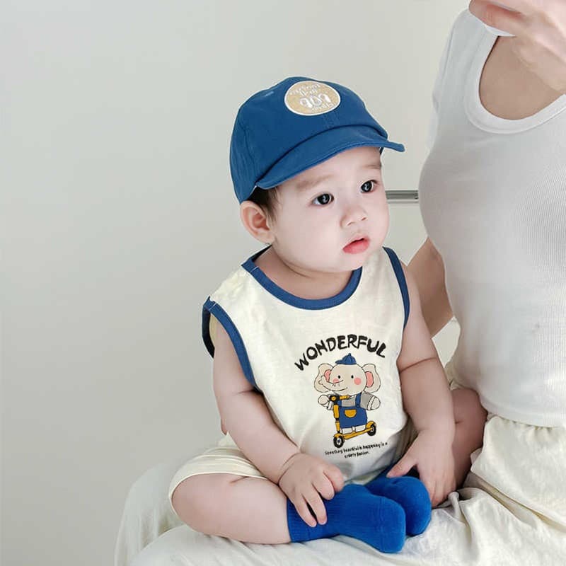 Bebê recém-nascido sem mangas macacão verão estilo fino pequeno mês idade masculino feminino vestido de verão verão cole