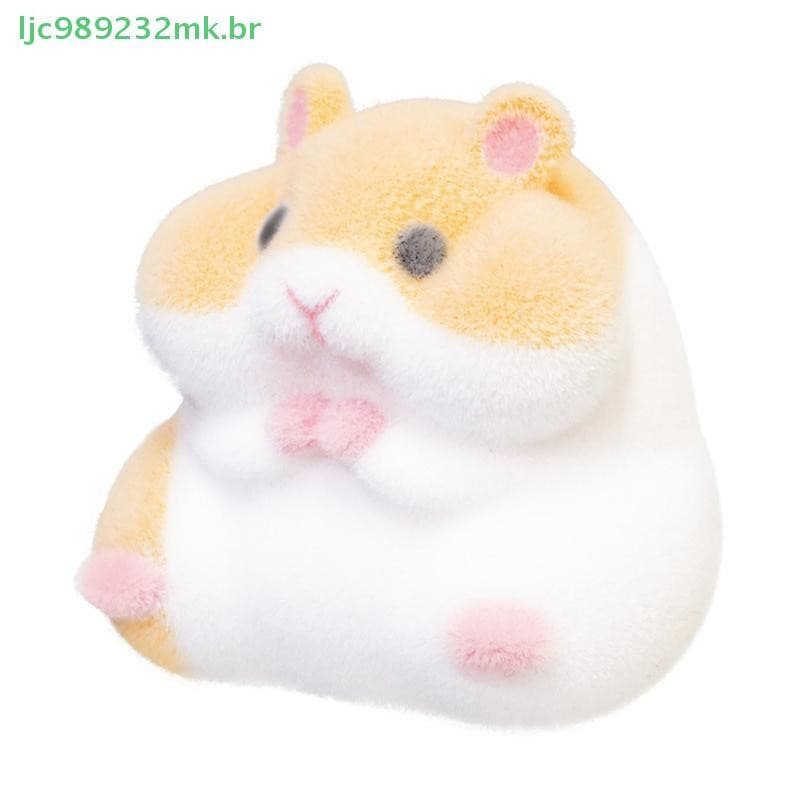 [MYBR] Cápsula Brinquedos kawaii Gordo Leitoso hamster Reunindo Bonecos De Pelúcia gashapon [Bom]