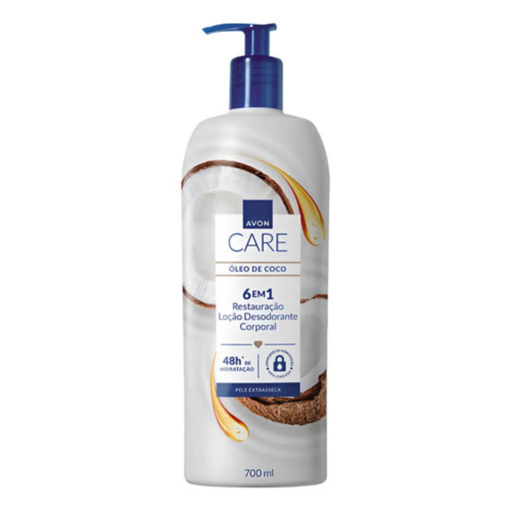 Loção Desodorante Corporal CARE Óleo De Coco 700ml Avon (novo)