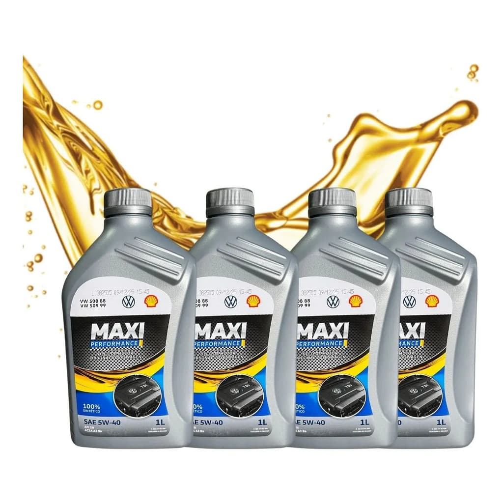 Óleo 5w40 Original Volkswagen Shell Maxi Performance 4lt