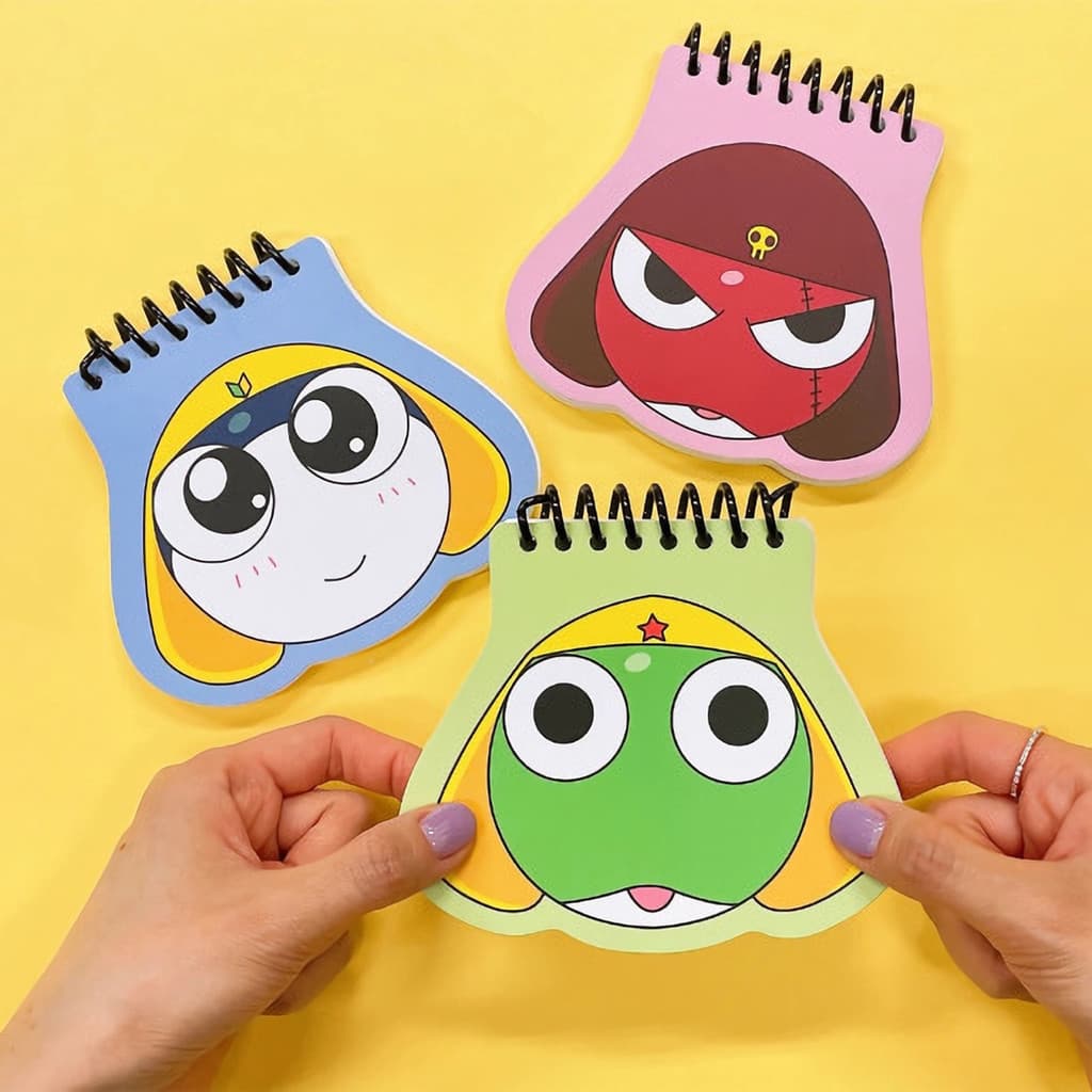 Coreia coreia keroro Gunso Avatar bobina Mini gravação livro bloco de notas caderno bloco de notas