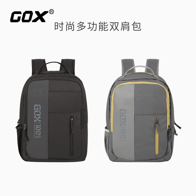 GOX Moda Multifuncional Mochila 15.6 Computador Bolsa Simples Casual Ao Ar Livre Mochila Esportiva Exclusiva para Viagem