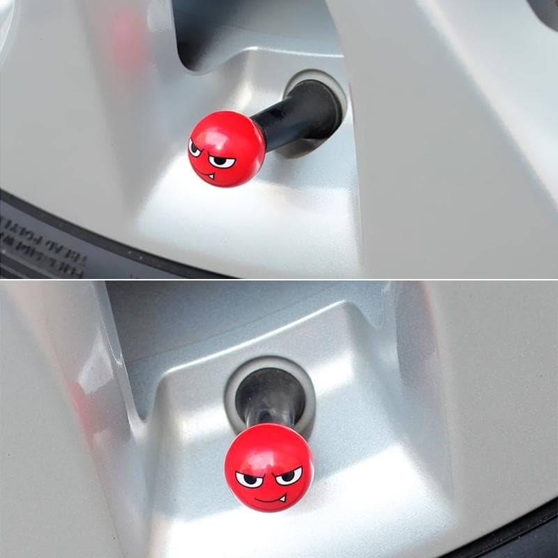Adequado para Tesla tampa da válvula do pneu de carro modelos ModelX Model3ModelY tampa do núcleo da válvula