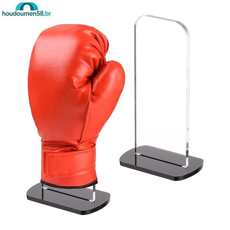 HOUDO Suporte De Armazenamento De Luva De Boxe , 2 Peças , Acrílico , Fácil Para Casa , Quarto , Escritório Mesa