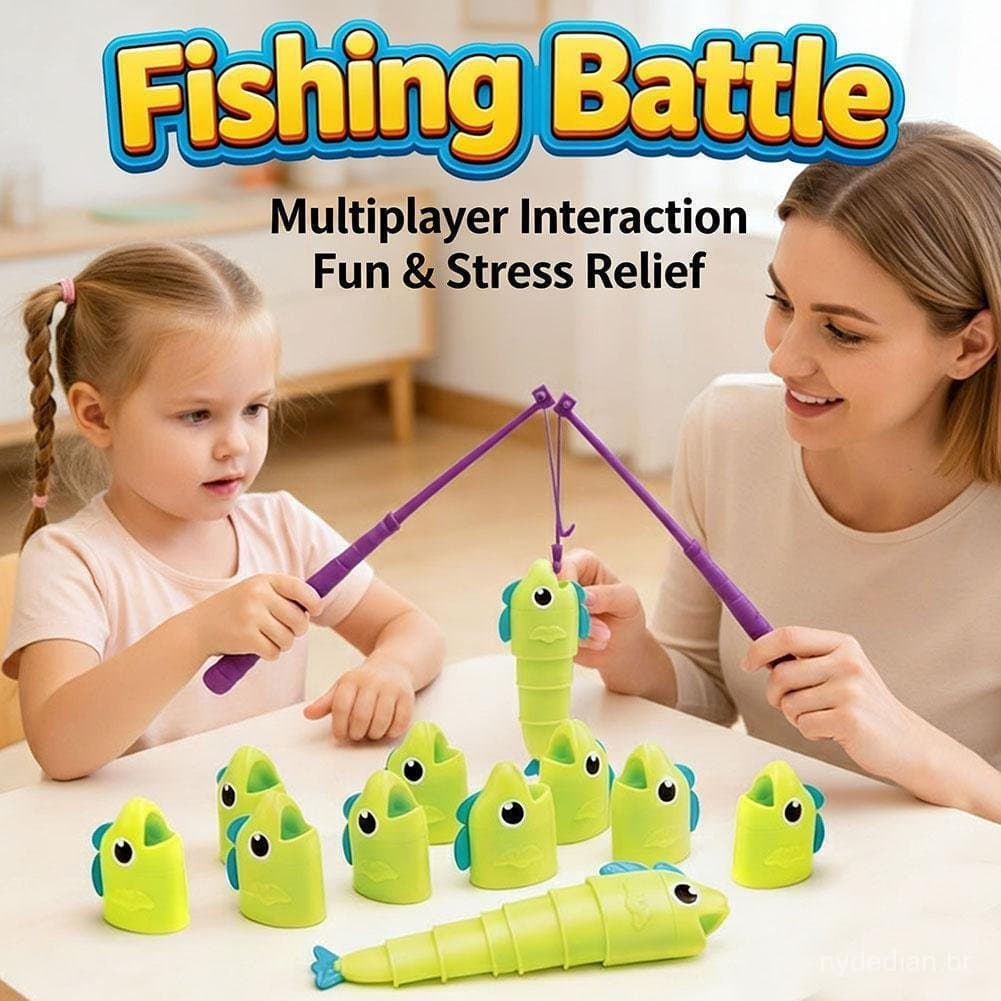 Grande Jogo De Captura Mesa Pesca Para Peixe Retrátil Pai-Filho Jogos Interativos S8s1