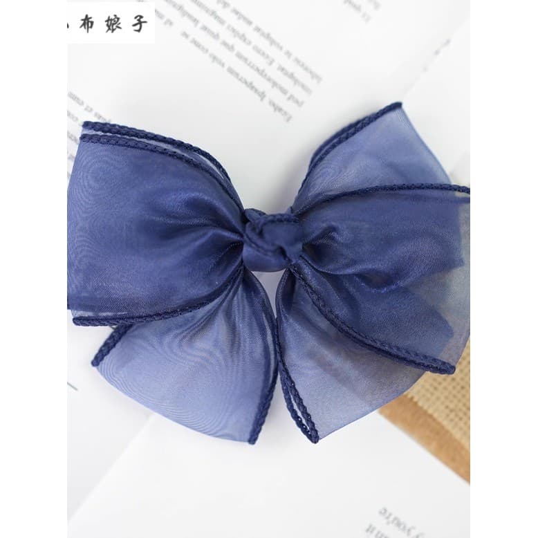 Simples arco imprensa clipe feminino High-End temperamento elegante baixo rabo de cavalo clipe de cabeça traseira grampo