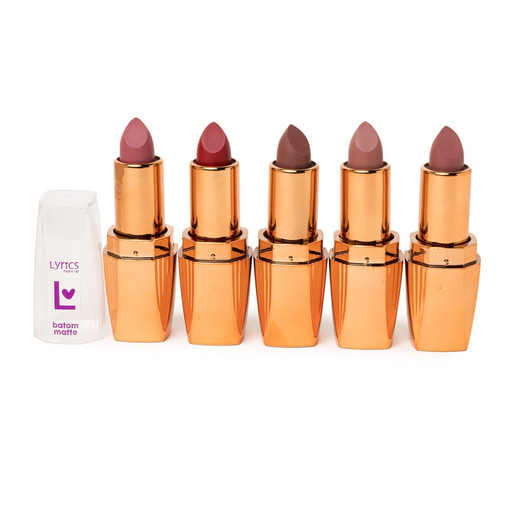 Batom Matte Alta Pigmentação - Lyrics Make Up