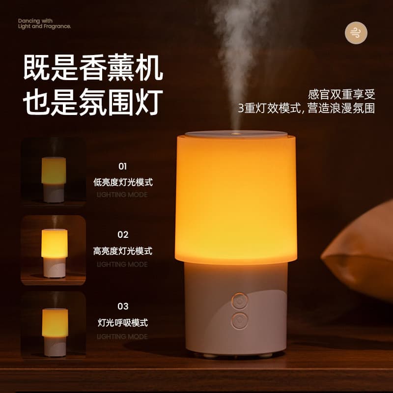 Difusor de aroma umidificador pequeno Desktop quarto óleo essencial dedicado atomização ultrassônica carro difusor aroma
