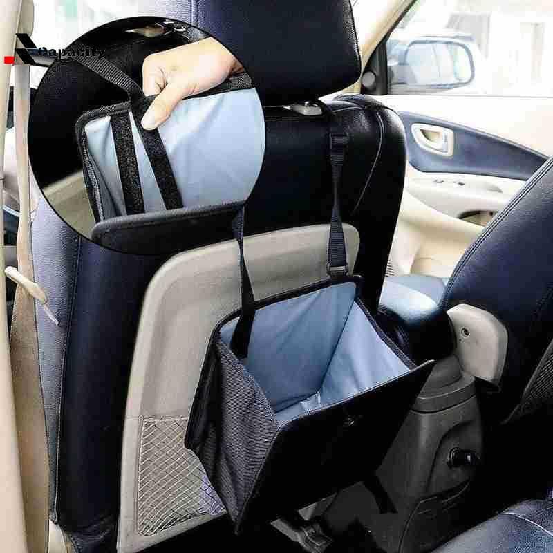 Lixeira De Carro À Prova D'água Eficiente Com Capacidade Para Colocação De Assento Dianteiro Ou Ba Agradável