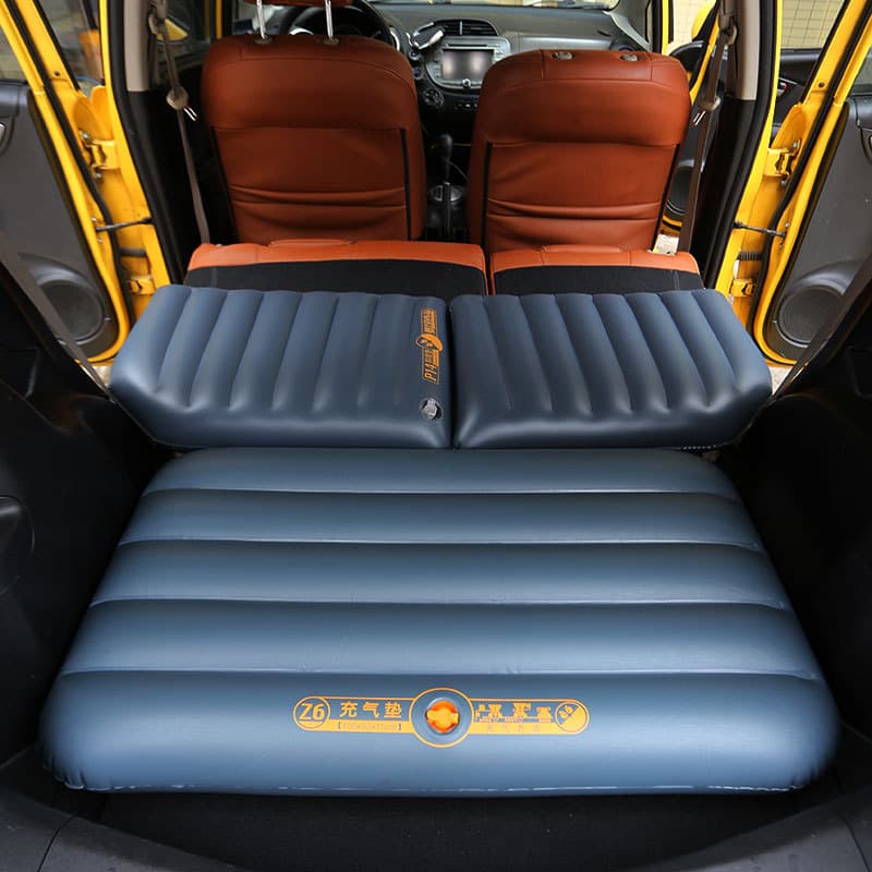 Cama de viagem do carro almofada inflável cama inflável tronco reforço almofada torno dormir ferramenta útil colchão int