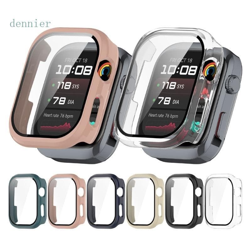 Den Smartwatch Escudo Capa PC Caso Vidro Tela Seguro Rápido Para Fixar Desanexar Melhora O