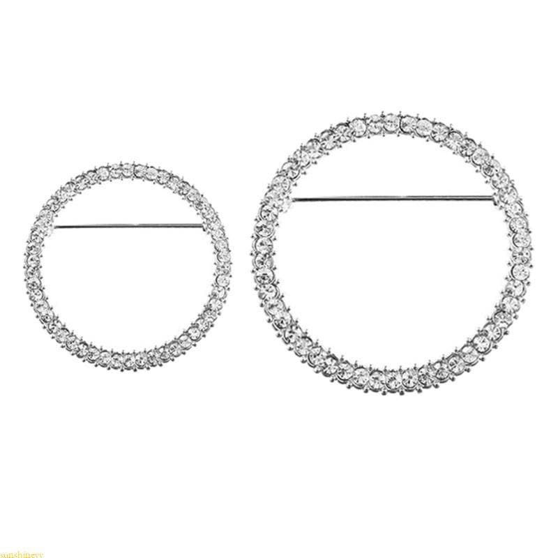 sunshineyy Rodada Cristais Óculos Broche Pin Alfinetes Esmaltados