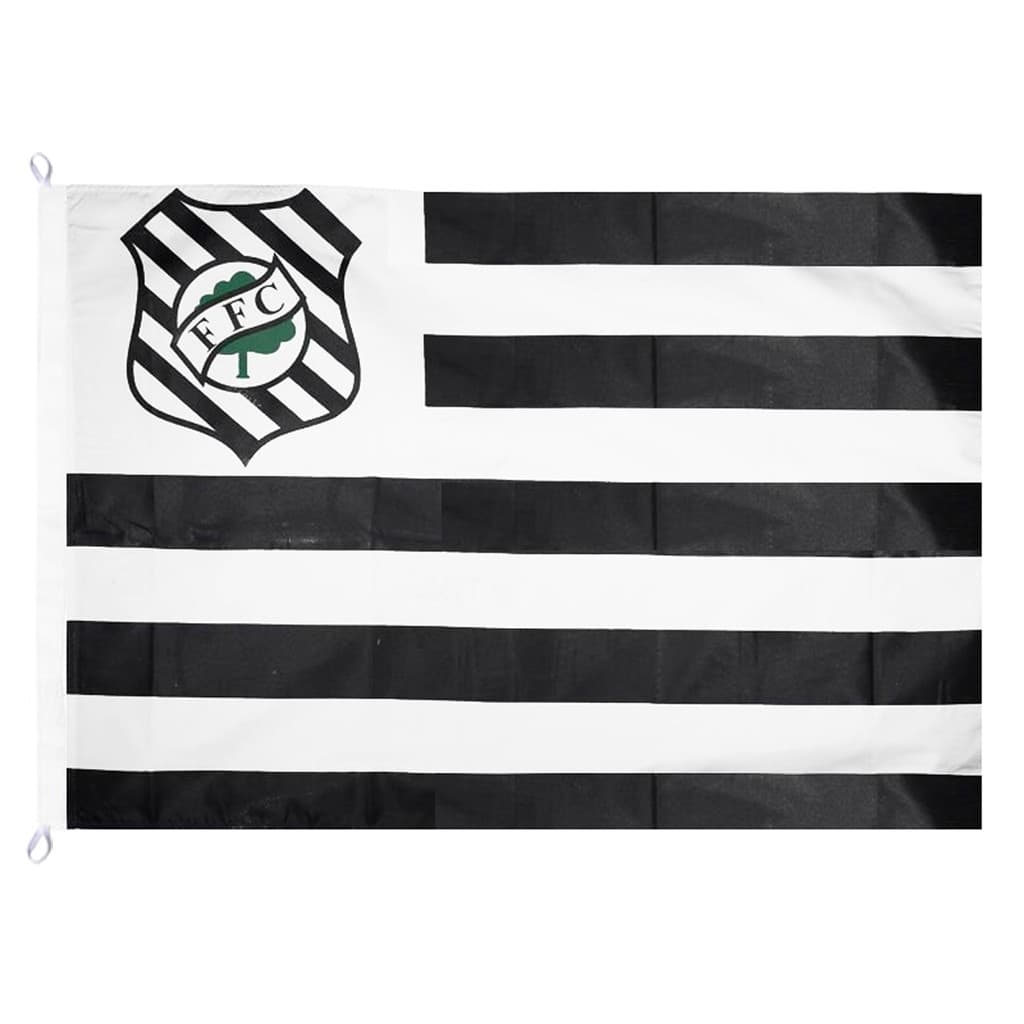 Bandeira Oficial do Figueirense 128 x 90 cm -  2 Panos