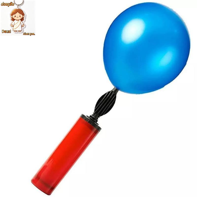 Bomba de Balão Bexiga Bombinha De Encher Balões 01 Unidade bomba de ar Bexiga