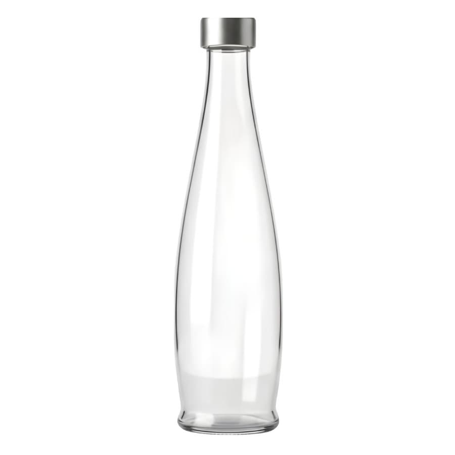 Garrafa De Vidro Agua Suco Bebidas Decoração Bar 1 Litro