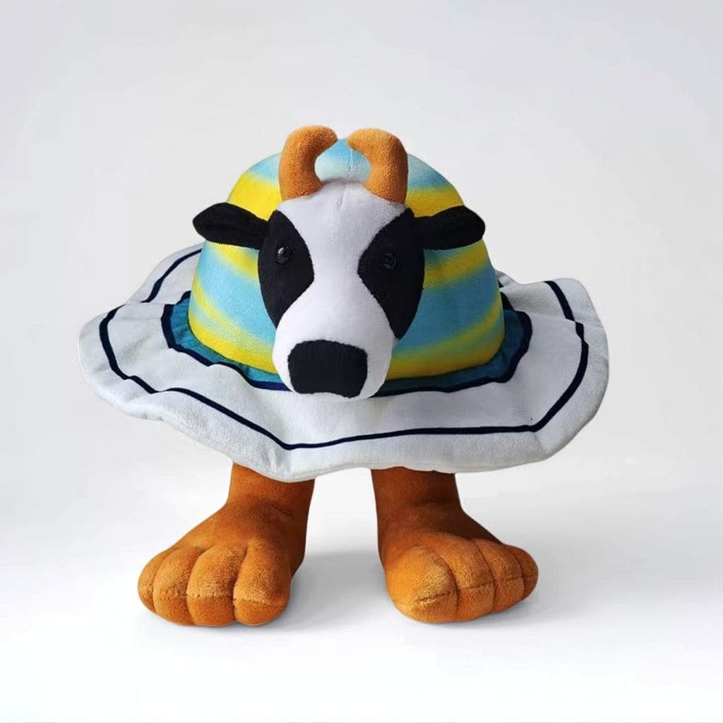 Zenitsu La Vaca Saturno Saturnita Plush Italy Brainrot Boneco Expressivo, Presente Divertido e Único, Adequado para Meni