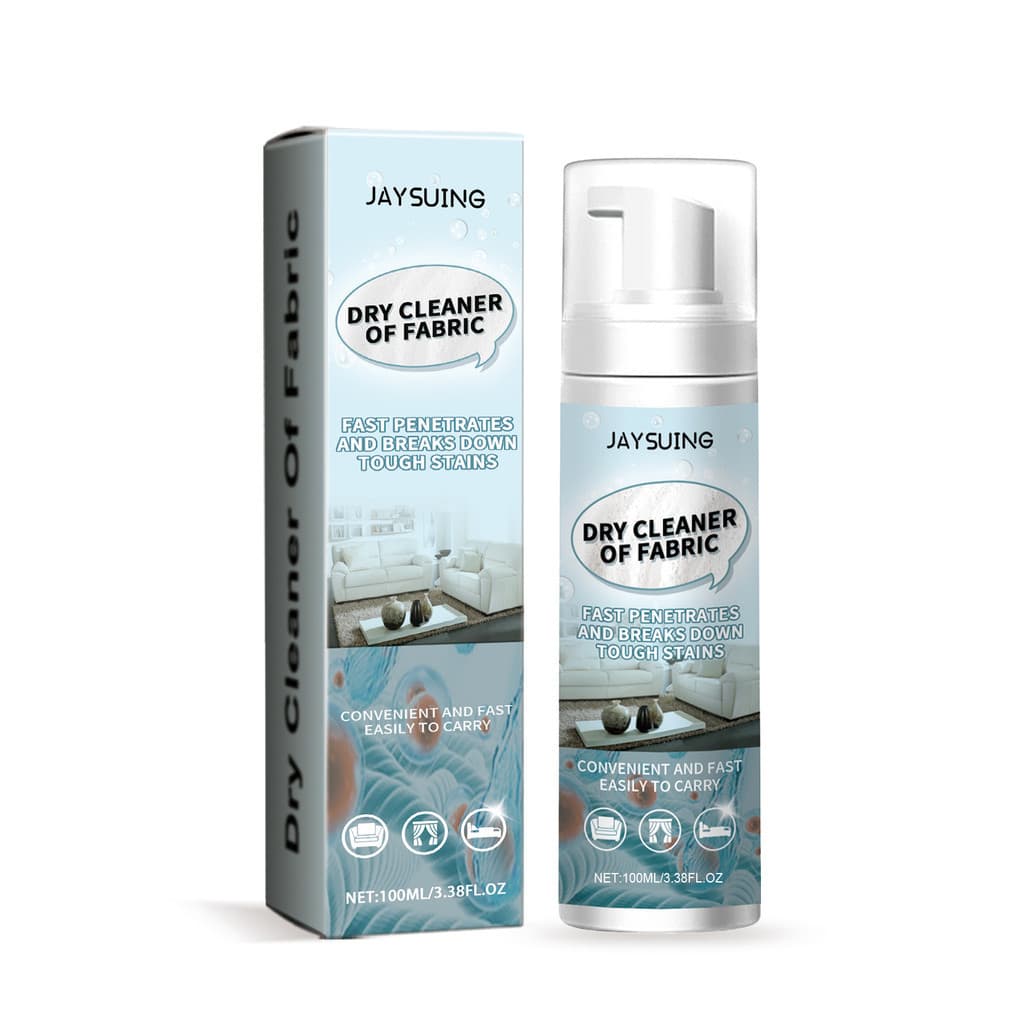 Limpador de Espuma Jaysuing, usado para roupas, remoção de manchas, limpeza a seco de tapetes, cortinas e sofás, limpado